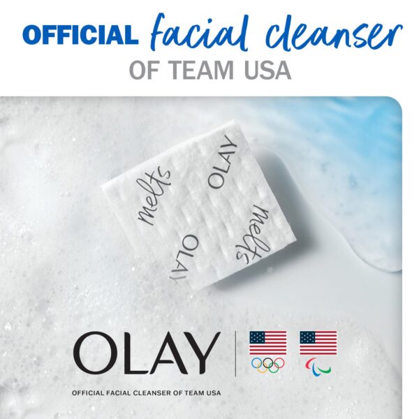 Olay Cleansing Melts + Retinol Face Cleanser, 64 ct. total (2 x 32 ct.), Water-Activated Face Wash to Clean, Tone, and Refresh - Image 9