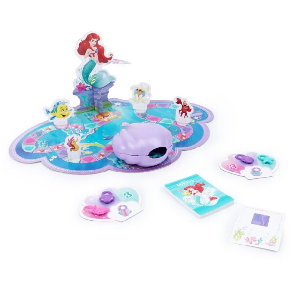 Disney Princess, Charming Sea Adventure Board Game Little Mermaid Toys Featuring Ariel & Friends - Image 7