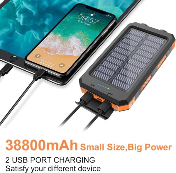 olar Charger Power Bank, 38800mAh Portable Charger - Image 7