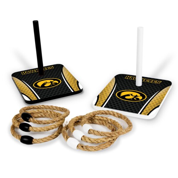 Wild Sports College Quoits Set with Direct Print HD Team Graphics – Tailgate Ring Toss Game