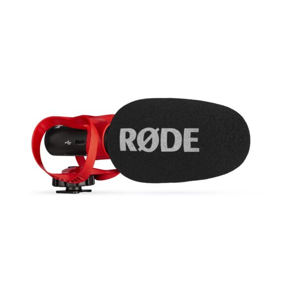 RØDE VideoMic GO II Ultra-compact On-camera Shotgun Microphone with both 3.5mm and USB Outputs for Filmmaking, Content Creation, Podcasting and Video Calls