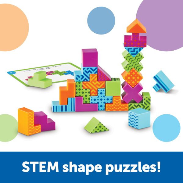 Learning Resources STEM Explorers Brainometry - 34 Pieces, Ages 5+ STEM Toys for Kids, Brain Teaser Toys and Games - Image 4