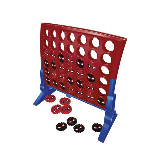 Connect 4 Marvel Spider-Man Edition, Strategy Board Game for 2 Players - Image 8