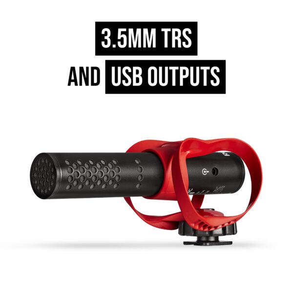 RØDE VideoMic GO II Ultra-compact On-camera Shotgun Microphone with both 3.5mm and USB Outputs for Filmmaking, Content Creation, Podcasting and Video Calls - Image 7