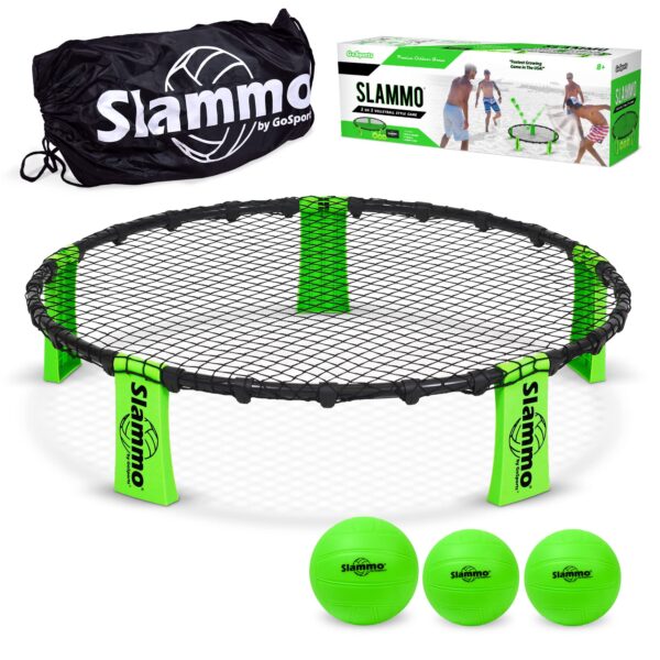 Slammo Game Set (Includes 3 Balls, Carrying Case and Rules)