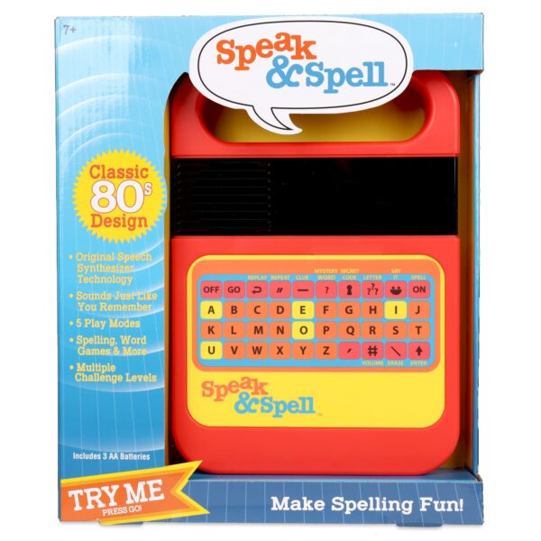 Speak & Spell Electronic Game - Educational Learning Toy, Spelling Games, 80s Retro Handheld Arcade - Image 6