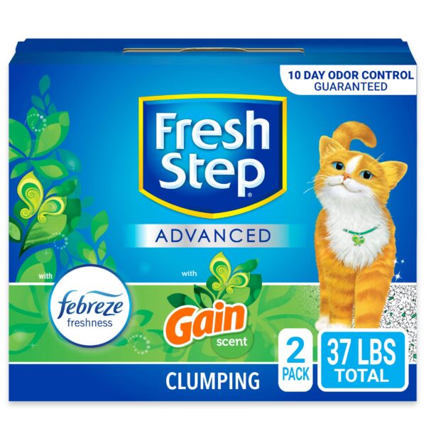 Clumping Cat Litter, With Gain, Advanced, Extra Large