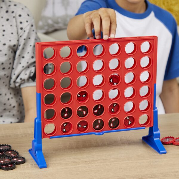 Connect 4 Marvel Spider-Man Edition, Strategy Board Game for 2 Players - Image 5