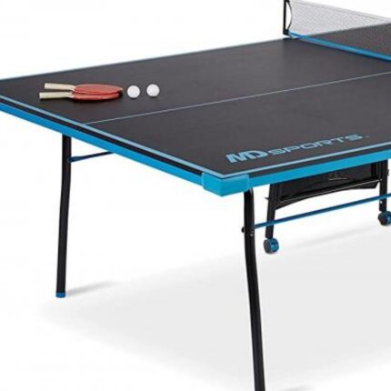 Table Tennis Table, with Paddle and Balls